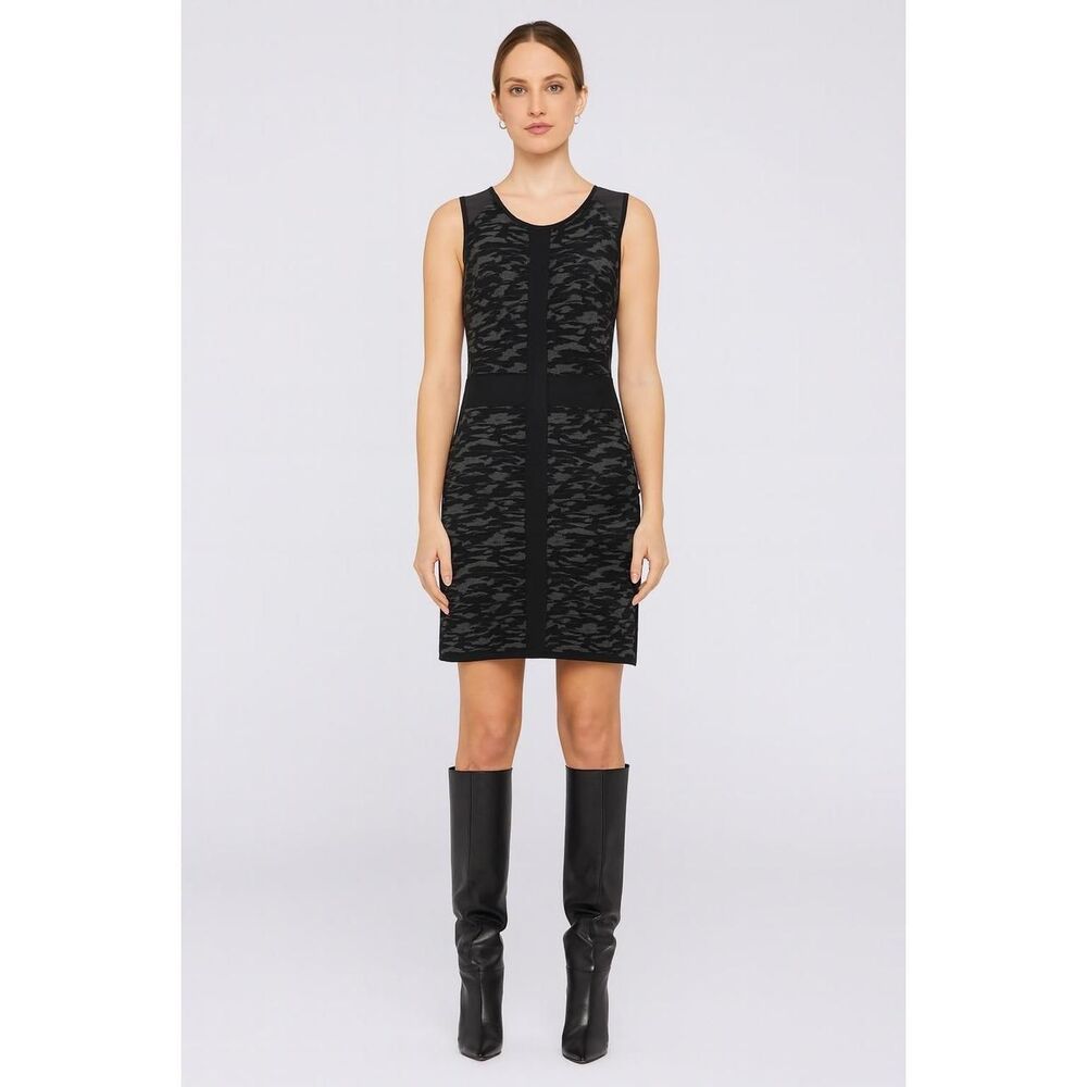 Milly Women's Black and Grey Dress